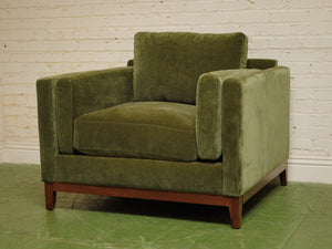 Lisette Club Chair in Moss