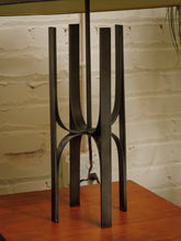 Load image into Gallery viewer, Black Vintage Scandi Lamp
