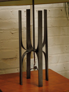 Black Vintage Scandi Lamp
