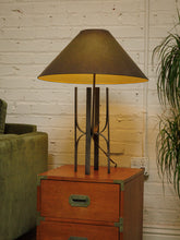 Load image into Gallery viewer, Black Vintage Scandi Lamp
