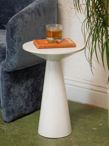 Pedestal Side Table