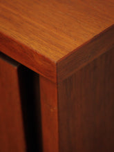 Load image into Gallery viewer, Walnut, two-tone high boy mid-century vintage dresser
