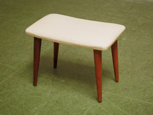 Load image into Gallery viewer, 1960s White Leather Recliner Stokke Mobler
