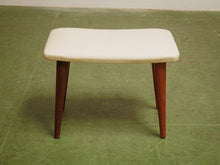 Load image into Gallery viewer, 1960s White Leather Recliner Stokke Mobler
