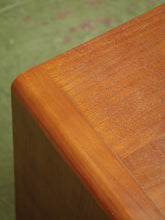 Load image into Gallery viewer, Pair of three drawer Faux Burl Nightstands
