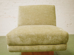 Space age Green Swivel Chair