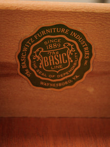 Vintage gentleman’s high boy chest