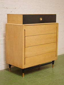 Vintage gentleman’s high boy chest