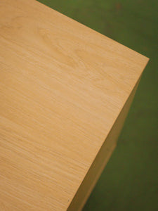 Blonde and Rattan Nightstands