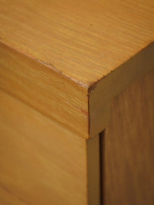 Blonde Vintage Sleek Highboy Dresser