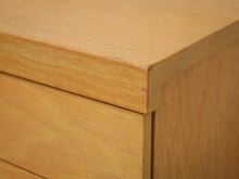 Load image into Gallery viewer, Blonde Vintage Sleek Highboy Dresser
