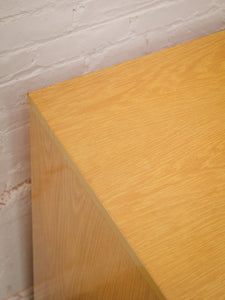 Blonde Vintage Sleek Highboy Dresser