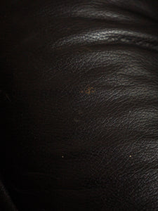 Leather Post Modern Loveseat