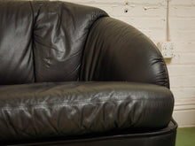Load image into Gallery viewer, Leather Post Modern Loveseat
