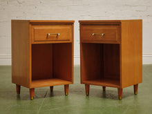 Load image into Gallery viewer, La Period Vintage Nightstands pair
