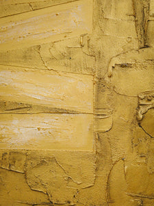 "Golden" Original Abstract Artwork by C.Platero