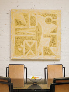 "Golden" Original Abstract Artwork by C.Platero