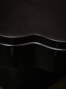 Black Vintage Laquered Dining Table