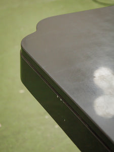 Black Vintage Laquered Dining Table
