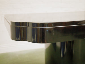 Black Vintage Laquered Dining Table