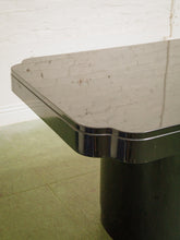 Load image into Gallery viewer, Black Vintage Laquered Dining Table
