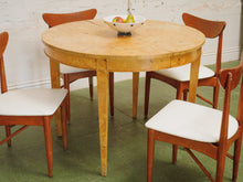 Load image into Gallery viewer, Burlwood Round VIntage Dining Table
