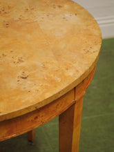 Load image into Gallery viewer, Burlwood Round VIntage Dining Table

