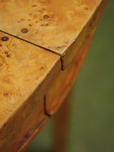 Load image into Gallery viewer, Burlwood Round VIntage Dining Table
