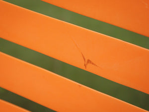Orange Mid Century Patio Set