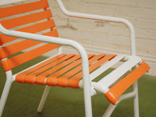 Load image into Gallery viewer, Orange Mid Century Patio Set
