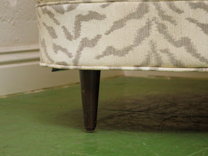Animal print Chic Curved Sofa
