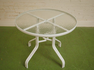 Orange Mid Century Patio Set