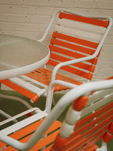 Load image into Gallery viewer, Orange Mid Century Patio Set
