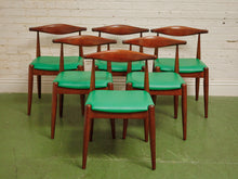 Load image into Gallery viewer, Scandi Dining Chair in Kelly Green
