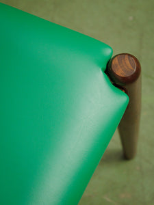 Scandi Dining Chair in Kelly Green