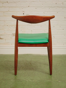 Scandi Dining Chair in Kelly Green