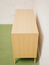 Load image into Gallery viewer, 6 Drawer Blonde Rattan Dresser
