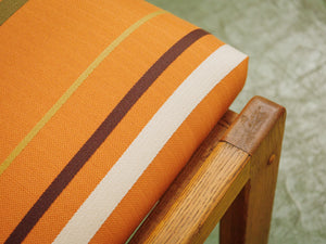 Vintage Oak 1970s Chairs New upholstery
