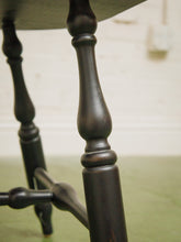 Load image into Gallery viewer, 20th C Antique Windsor Comb Back Black Painted Arm Chair
