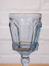 Load image into Gallery viewer, Blue Vintage Wine Goblets Set of 8
