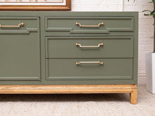 Load image into Gallery viewer, Sage Green Vintage Dresser
