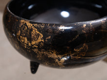 Load image into Gallery viewer, 1950’s gold and black modernist trinket box
