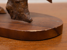 Load image into Gallery viewer, HUGE Hand Carved Wooden HORSE Sculpture Vintage Folk Art
