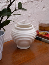 Load image into Gallery viewer, Bulbous White Vase
