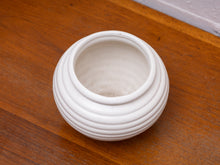 Load image into Gallery viewer, Bulbous White Vase
