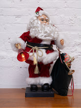 Load image into Gallery viewer, Vintage moving Santa
