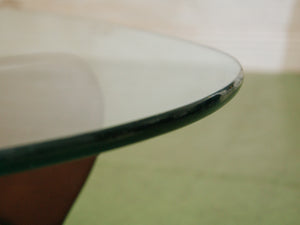 Dark Brown Amoeba Coffee Table