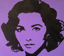 Load image into Gallery viewer, Elizabeth Taylor Pop Art, Print on Canvas
