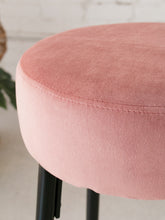 Load image into Gallery viewer, Christine Dusty Rose Stool

