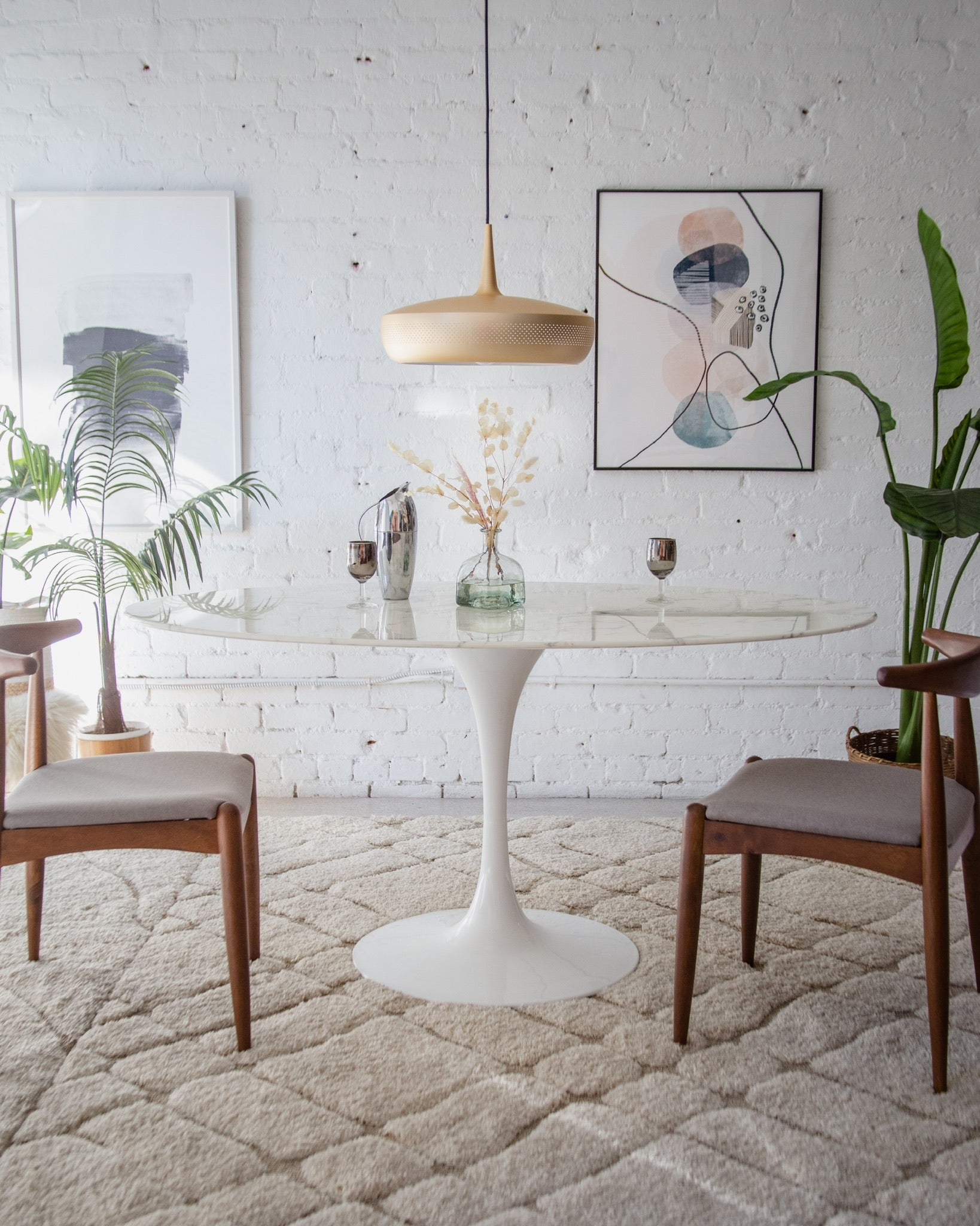 Pedestal Oval Tulip Table 60 Pedestal Design 60